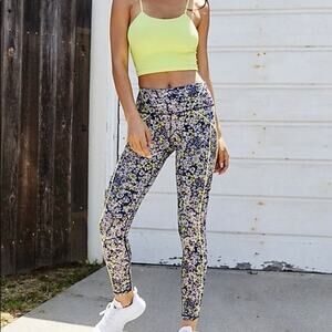Free People Movement Mid-Rise Eden Legging Floral
